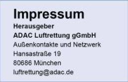 Impressum Newsletter